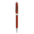 Westwood Collection Rosewood Ballpoint Pen w/ Silver Trim